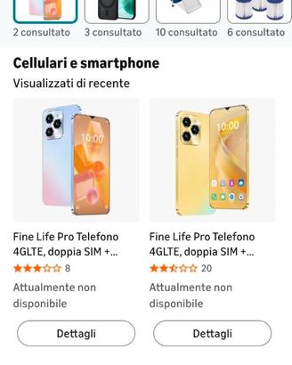 Cellulare non trovo lo schermo