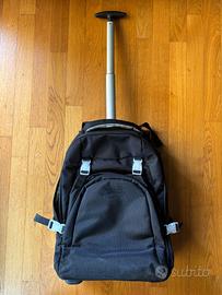 Zaino trolley con molte tasche