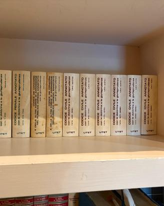 UTET Codici annotati con giurisprudenza – 12 tomi