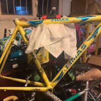 Gratis telaio ROTTO di bicicletta da corsa