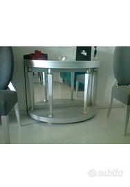 Consolle foglia argento - marca Selva- NUOVA