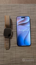 IPhone Air 256 gb e Apple Watch Ultra Series 2