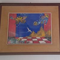 Quadro a olio di Ugo Buffa