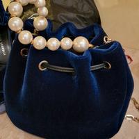 set scarpe e borsa  blu
