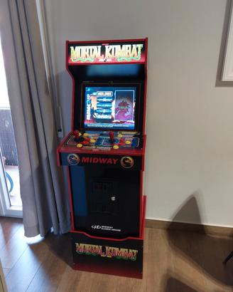Cabinato arcade 1up Mortal Kombat con riser
