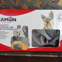 Zainetto trasportino per cani 