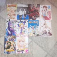fumetti manga di vario genere. 