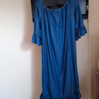 Vestito midi,estivo in Jeans