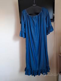 Vestito midi,estivo in Jeans