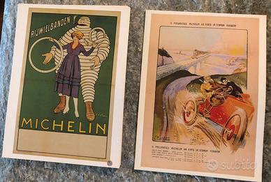 Collezione 11 cartoline pubblicitarie Michelin