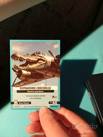 carta del famosissimo bombardino coccodrillo 