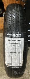 Ruota di scorta per automobile 155/90 R17