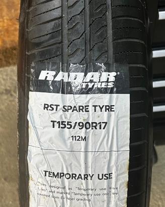 Ruota di scorta per automobile 155/90 R17