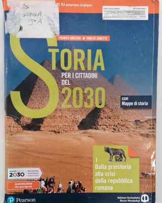 Storia per i cittadini del 2030 Vol 1 Pearson 2030