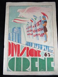 Numero Unico divisione CIRENE 1938 della 63^ Div.