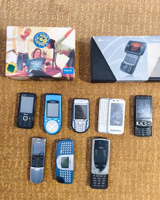 lotto cellulari vintage nokia lg 