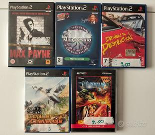 Giochi PS2 e PC