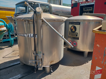 Cisterne trasporto latte 1800 litri