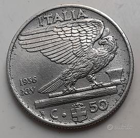50 centesimi 1936 RARA