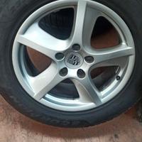 gomme complete di cerchi invernali porsche cayenn
