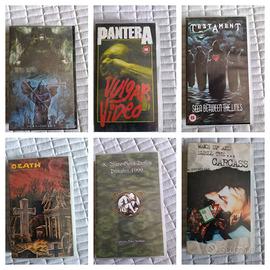 Vhs metal band anni 90