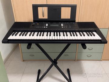 Yamaha PSR-E343 + stand + alimentatore – perfetta