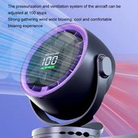 Ventilatore con telecomando da tavolo con display