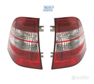 FANALI MERCEDES ML W163 98-05 LED ROSSO CROMATO