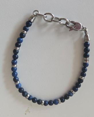 Bracciale Fossil uomo blu