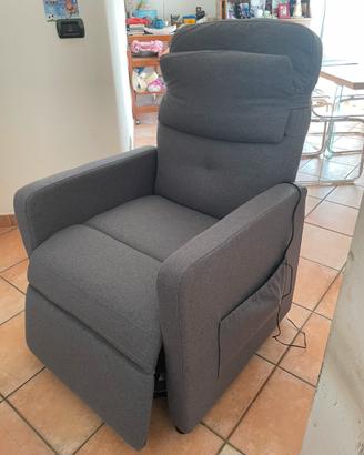 Poltrona reclinabile elettrica