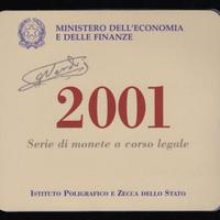 Serie Divisionale 2001 Verdi FDC  12 VALORI