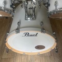 Batteria acustica PEARL EXPORT bianca completa