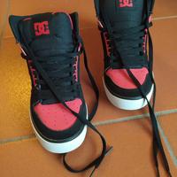 scarpe alte basket, skateboard nr 39