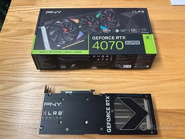 Scheda Video 4070 SUPER PNY 12GB XLR8 Gaming VER
