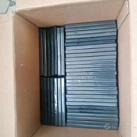 Lotto di 68 astucci vuoti per CD o DVD