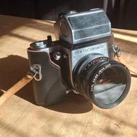 Pentacon Six TL 6x6 + Obiettivo + Pentaprisma