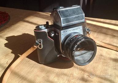 Pentacon Six TL 6x6 + Obiettivo + Pentaprisma