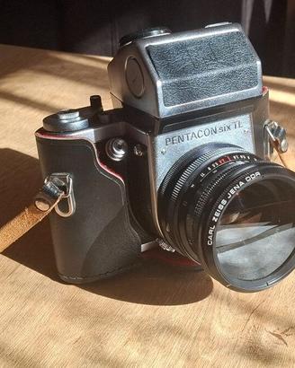 Pentacon Six TL 6x6 + Obiettivo + Pentaprisma