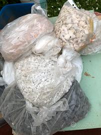 Graniglia per giardino. Vari coloriE 4 x 5 kg