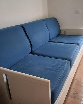 DIVANO 3P LETTO  SINGOLO