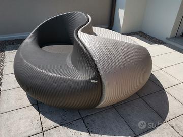 Dedon Yin Yang outdoor sun lounge