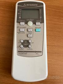 Telecomando condizionatore mitsubishi