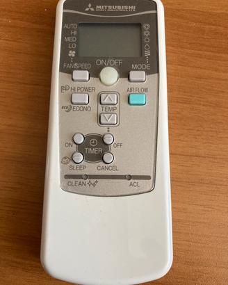 Telecomando condizionatore mitsubishi