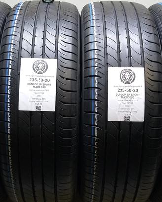4 GOMME 235 50 20 DUNLOP A67214