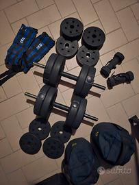 Sabdbag Kettlebell+polsiera+pesi Decathlon 