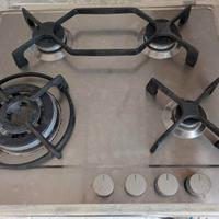 Piano Cottura Inox 4 Fuochi Whirpool