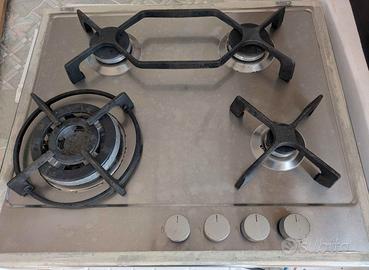 Piano Cottura Inox 4 Fuochi Whirpool