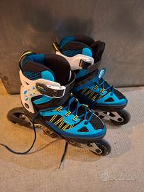 Pattini in linea Roller Oxelo Fit3 Decathlon