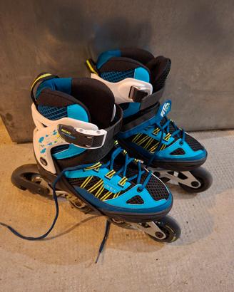 Pattini in linea Roller Oxelo Fit3 Decathlon