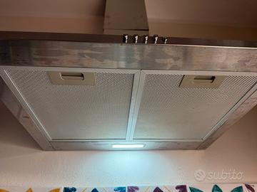 Cappa in acciaio inox da60cm